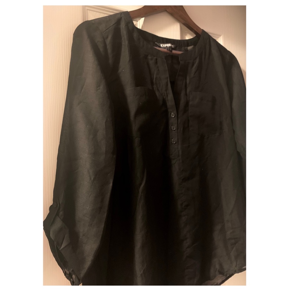 Express sheer tunic